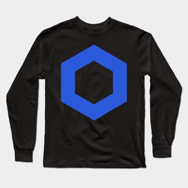 Chainlink Crypto Link Long Sleeve T-Shirt by BitcoinSweatshirts